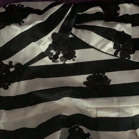 BCBG Black and White Mini Dress - Picture 3 of 3